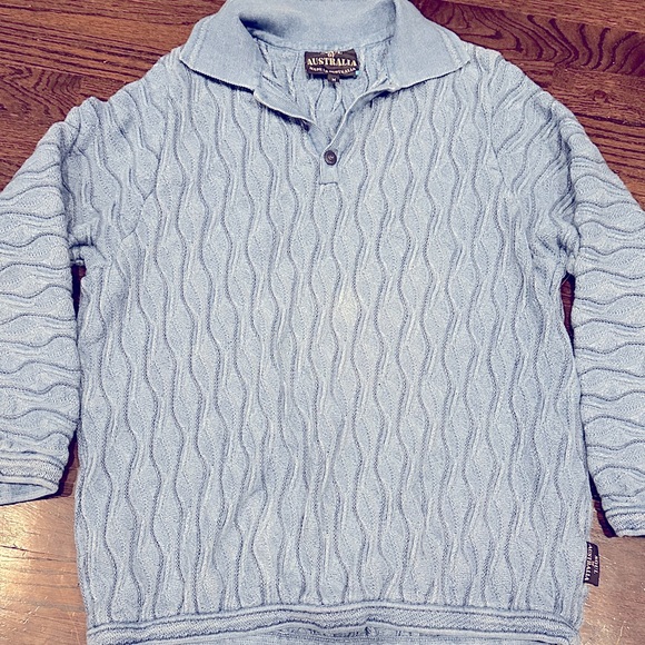 COOGI SOUL OF AUSTRALIA KNIT COTTON SWEATER - Picture 1 of 5